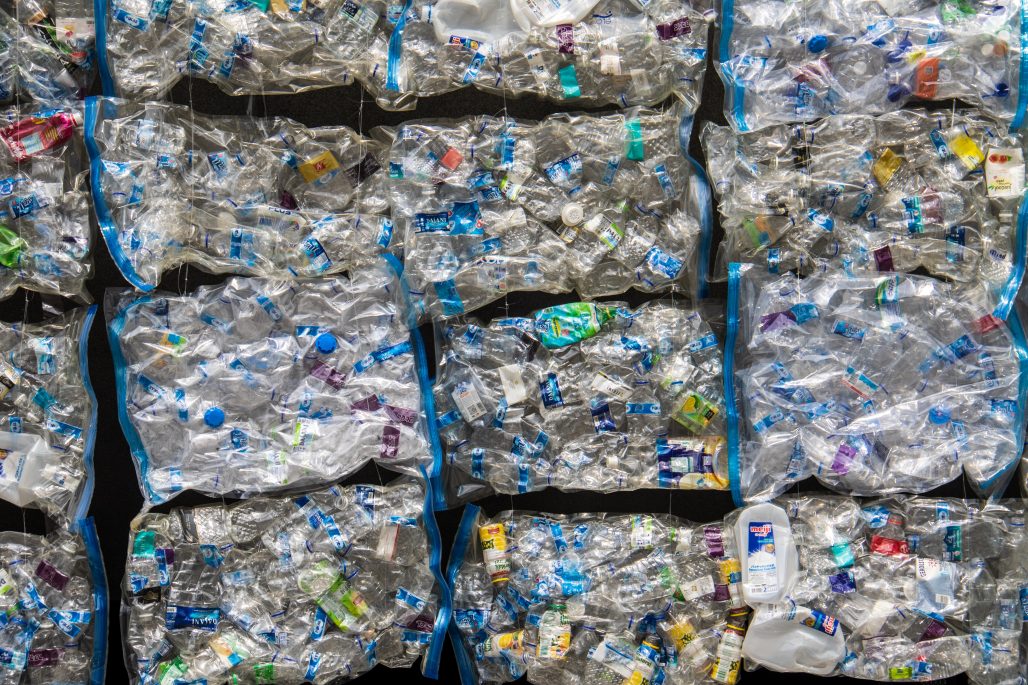 Baled Plastic Waste